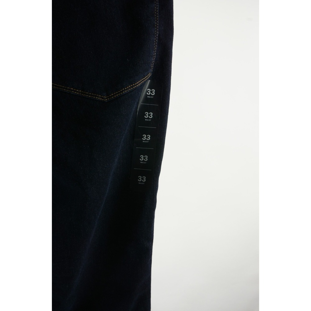 New J.Crew 10" High Rise Skinny Jeans Womens Size 33 Dark Blue Signature Stretch - Picture 5 of 10